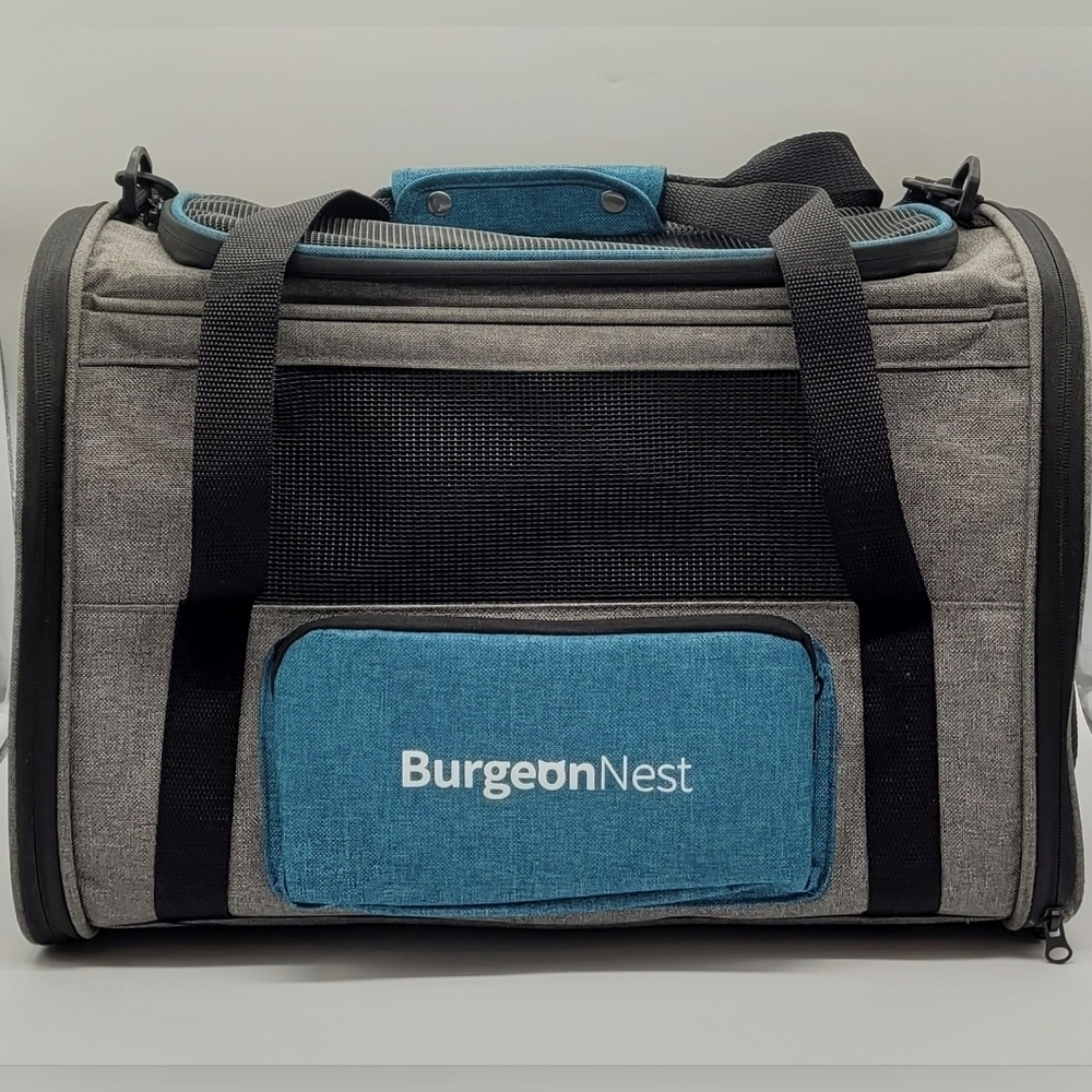 BurgeonNest Cat Carrier for Cats Dogs <20 lbs 17.7"L x 12"W x 12.5"H​​​